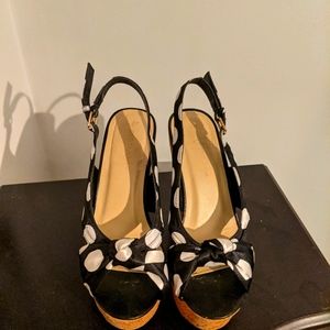 Cork wedges, ladies 9